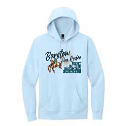 Barstow "Arena Tested, Pay Window Proven Hoodie" in Charcoal