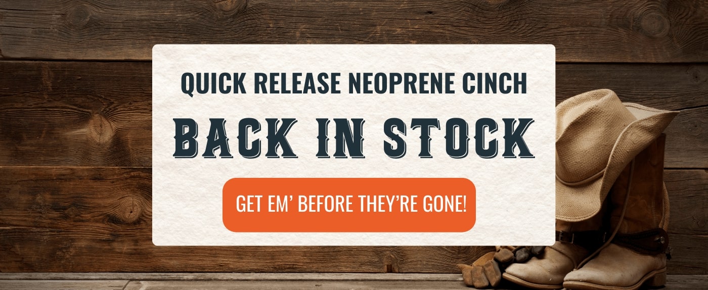 Quick Release Neoprene Cinch Restock